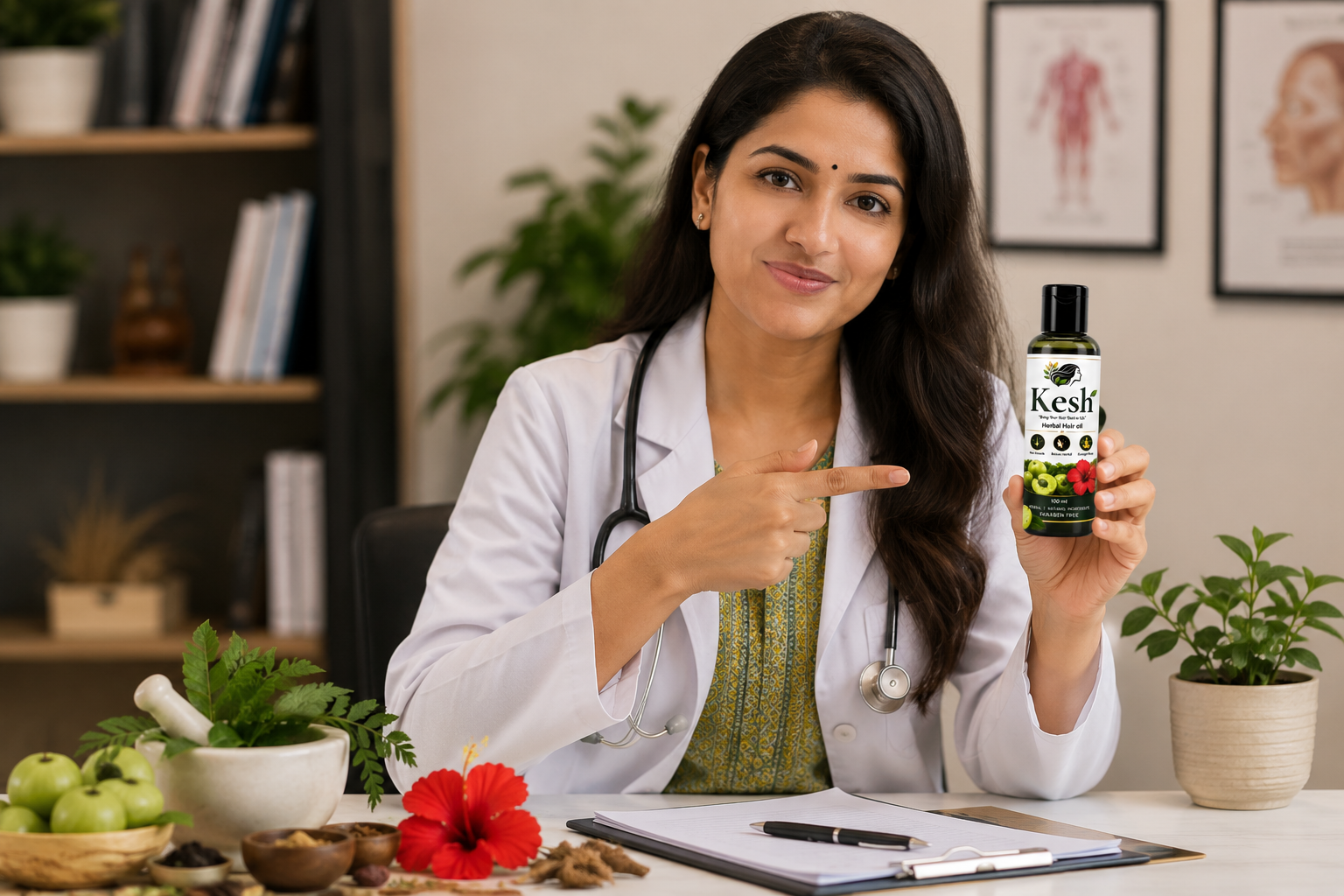 Doctors recommending Ayurvedic hair oil - Trusted by Apollo Hospitals Chennai